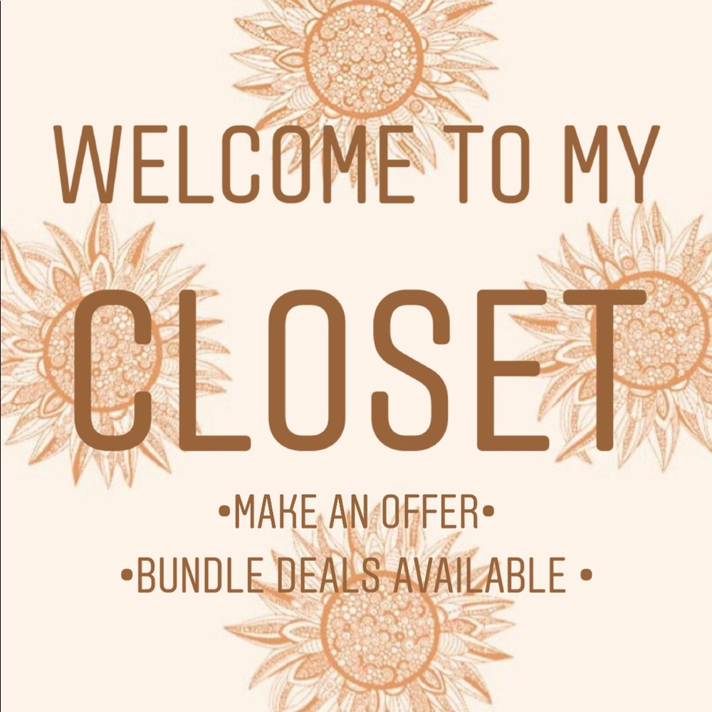 Welcome to my closet!